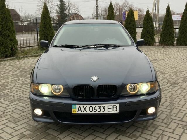 Синій БМВ 5 Серія, об'ємом двигуна 2.5 л та пробігом 376 тис. км за 4200 $, фото 1 на Automoto.ua