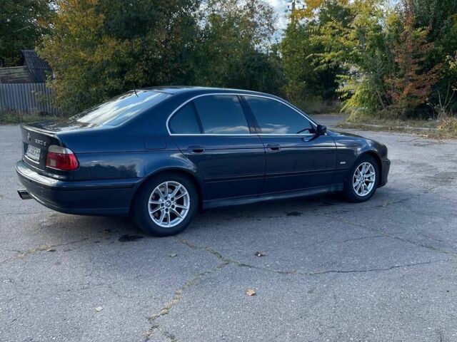 Синий БМВ 5 Серия, объемом двигателя 3 л и пробегом 380 тыс. км за 5200 $, фото 4 на Automoto.ua