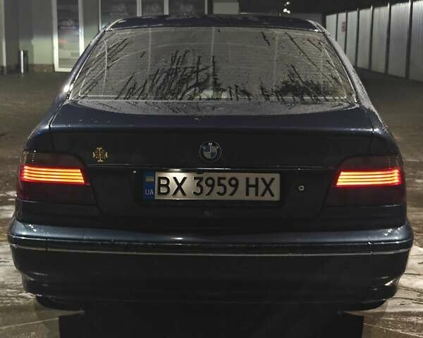 Синий БМВ 5 Серия, объемом двигателя 2.5 л и пробегом 425 тыс. км за 6499 $, фото 7 на Automoto.ua