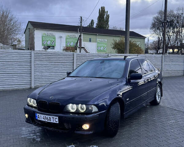 Синий БМВ 5 Серия, объемом двигателя 2.2 л и пробегом 320 тыс. км за 4300 $, фото 2 на Automoto.ua