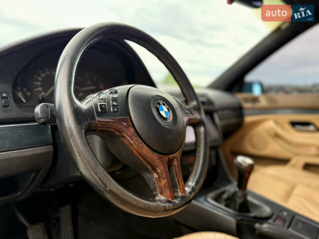 Синий БМВ 5 Серия, объемом двигателя 2.5 л и пробегом 379 тыс. км за 4999 $, фото 47 на Automoto.ua