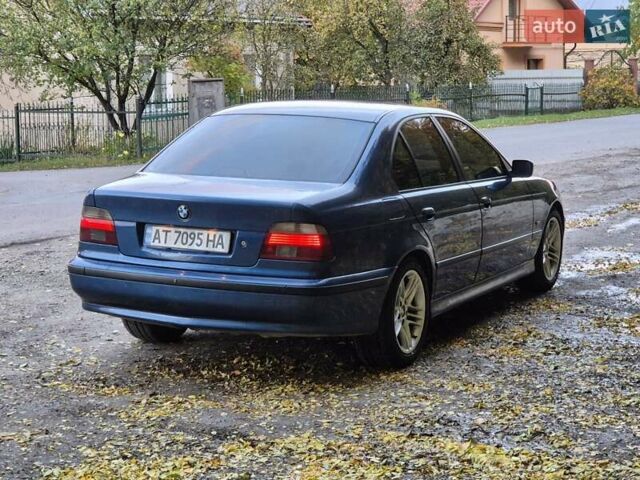 Синий БМВ 5 Серия, объемом двигателя 2.5 л и пробегом 630 тыс. км за 6000 $, фото 8 на Automoto.ua