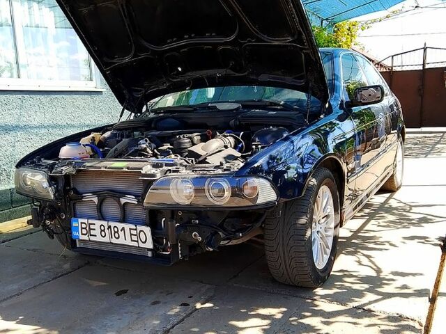 Синий БМВ 5 Серия, объемом двигателя 3 л и пробегом 431 тыс. км за 4200 $, фото 12 на Automoto.ua