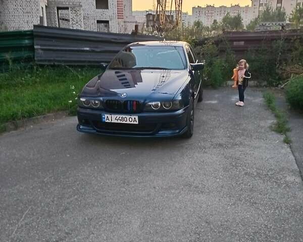 Синий БМВ 5 Серия, объемом двигателя 2.9 л и пробегом 276 тыс. км за 7500 $, фото 20 на Automoto.ua