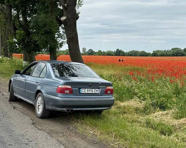 Синий БМВ 5 Серия, объемом двигателя 2.17 л и пробегом 354 тыс. км за 4093 $, фото 1 на Automoto.ua