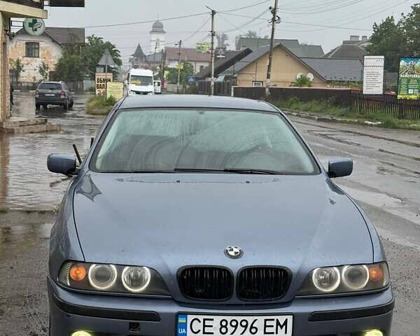 Синий БМВ 5 Серия, объемом двигателя 2.17 л и пробегом 354 тыс. км за 4093 $, фото 5 на Automoto.ua