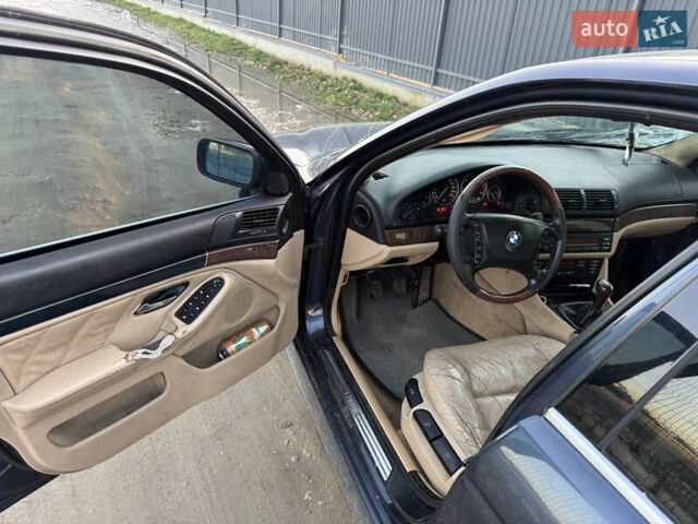 Синий БМВ 5 Серия, объемом двигателя 2 л и пробегом 433 тыс. км за 3099 $, фото 15 на Automoto.ua