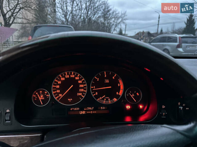 Синий БМВ 5 Серия, объемом двигателя 2.5 л и пробегом 460 тыс. км за 5900 $, фото 12 на Automoto.ua