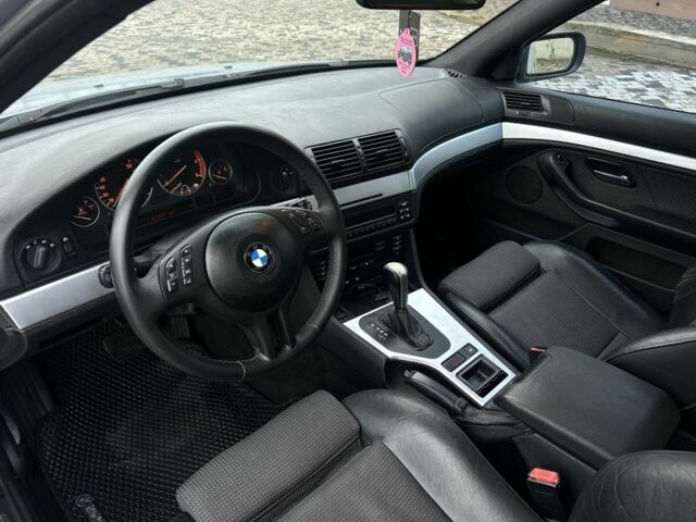 Синий БМВ 5 Серия, объемом двигателя 2.5 л и пробегом 471 тыс. км за 6499 $, фото 13 на Automoto.ua