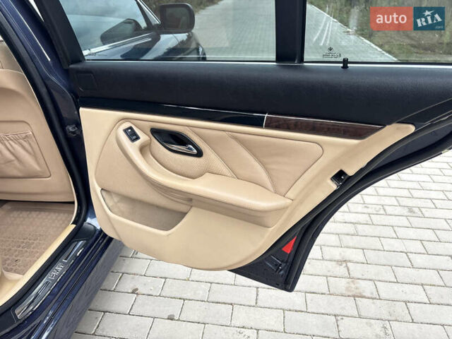 Синій БМВ 5 Серія, об'ємом двигуна 2.5 л та пробігом 409 тис. км за 6499 $, фото 39 на Automoto.ua