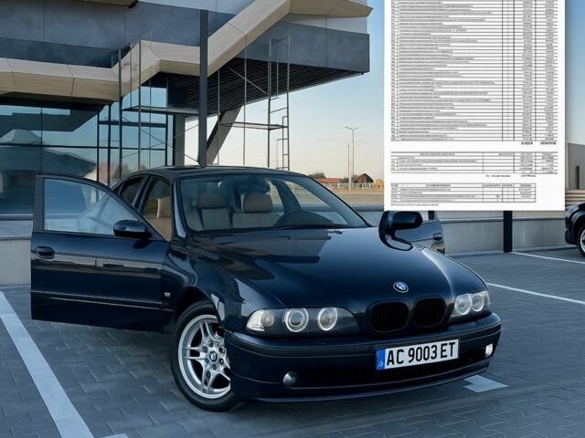 Синий БМВ 5 Серия, объемом двигателя 3 л и пробегом 420 тыс. км за 9927 $, фото 12 на Automoto.ua