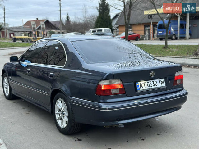 Синий БМВ 5 Серия, объемом двигателя 2.5 л и пробегом 460 тыс. км за 5900 $, фото 7 на Automoto.ua