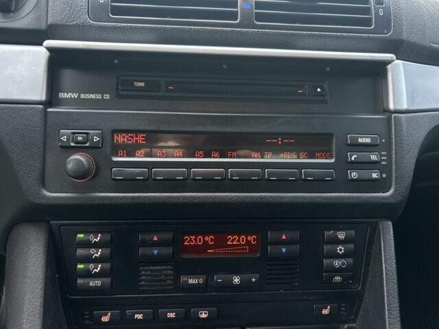 Синий БМВ 5 Серия, объемом двигателя 2.5 л и пробегом 471 тыс. км за 6499 $, фото 20 на Automoto.ua