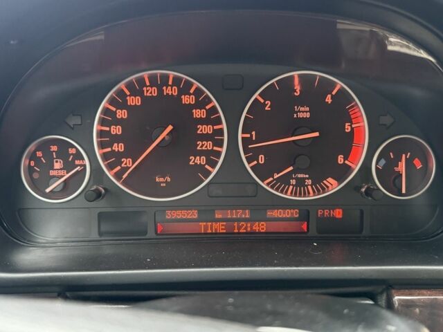 Синий БМВ 5 Серия, объемом двигателя 3 л и пробегом 420 тыс. км за 9927 $, фото 4 на Automoto.ua