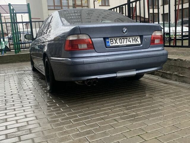 Синий БМВ 5 Серия, объемом двигателя 2.2 л и пробегом 260 тыс. км за 5500 $, фото 12 на Automoto.ua