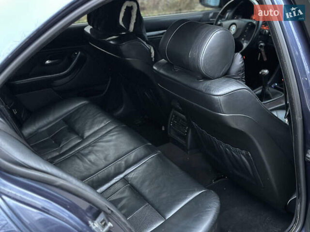 Синий БМВ 5 Серия, объемом двигателя 2.5 л и пробегом 460 тыс. км за 5900 $, фото 17 на Automoto.ua