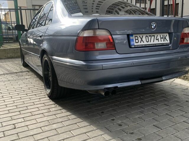 Синий БМВ 5 Серия, объемом двигателя 2.2 л и пробегом 260 тыс. км за 5500 $, фото 2 на Automoto.ua