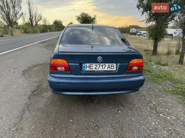 Синій БМВ 5 Серія, об'ємом двигуна 2.93 л та пробігом 349 тис. км за 7000 $, фото 2 на Automoto.ua