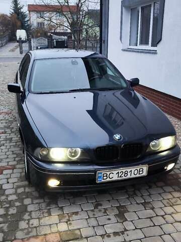 Синий БМВ 5 Серия, объемом двигателя 2.5 л и пробегом 335 тыс. км за 5500 $, фото 5 на Automoto.ua