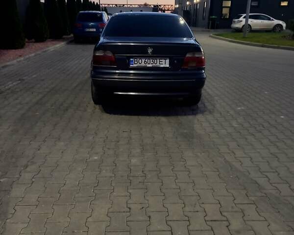 Синий БМВ 5 Серия, объемом двигателя 2.5 л и пробегом 350 тыс. км за 5500 $, фото 6 на Automoto.ua