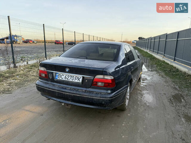 Синий БМВ 5 Серия, объемом двигателя 2 л и пробегом 433 тыс. км за 3099 $, фото 6 на Automoto.ua