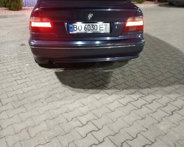 Синий БМВ 5 Серия, объемом двигателя 2.5 л и пробегом 350 тыс. км за 5500 $, фото 17 на Automoto.ua