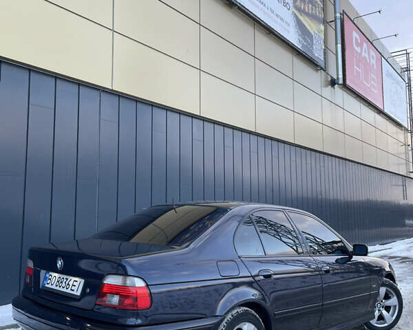 Синий БМВ 5 Серия, объемом двигателя 2.5 л и пробегом 445 тыс. км за 5850 $, фото 1 на Automoto.ua