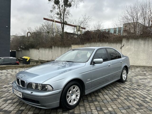 Синий БМВ 5 Серия, объемом двигателя 2.5 л и пробегом 471 тыс. км за 6499 $, фото 1 на Automoto.ua