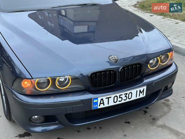 Синий БМВ 5 Серия, объемом двигателя 2.5 л и пробегом 460 тыс. км за 5900 $, фото 9 на Automoto.ua
