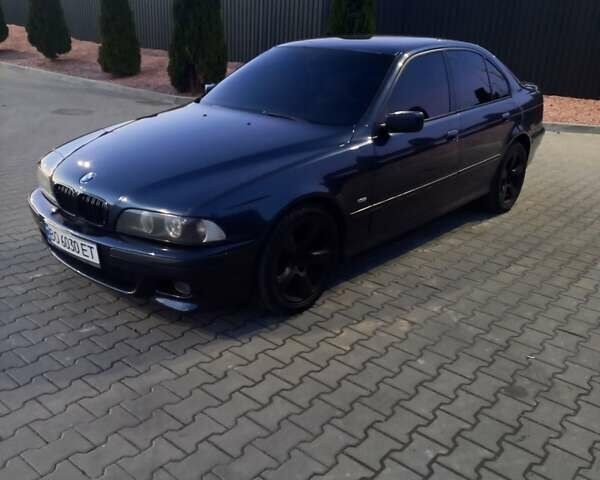 Синий БМВ 5 Серия, объемом двигателя 2.5 л и пробегом 350 тыс. км за 5500 $, фото 7 на Automoto.ua