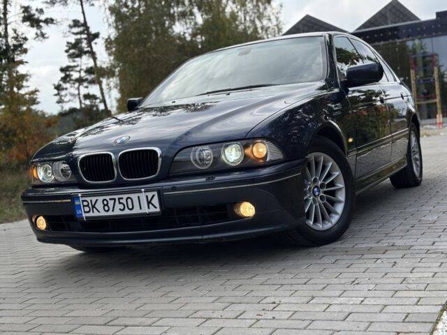 Синій БМВ 5 Серія, об'ємом двигуна 2.5 л та пробігом 410 тис. км за 6700 $, фото 3 на Automoto.ua