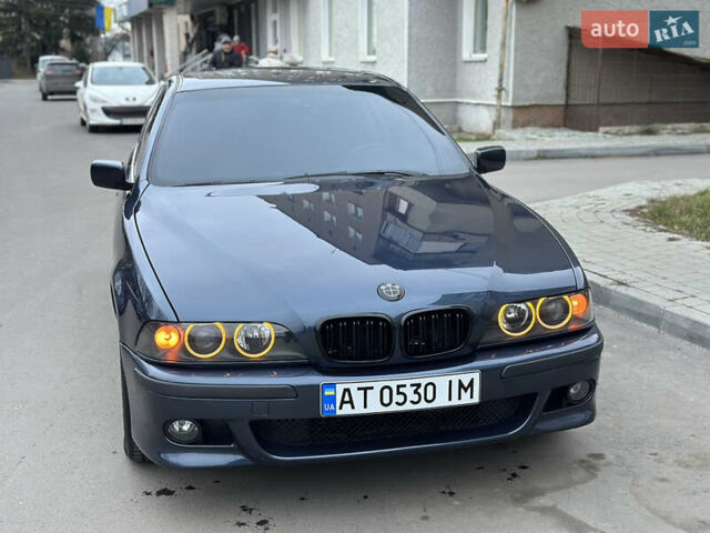 Синий БМВ 5 Серия, объемом двигателя 2.5 л и пробегом 460 тыс. км за 5900 $, фото 1 на Automoto.ua