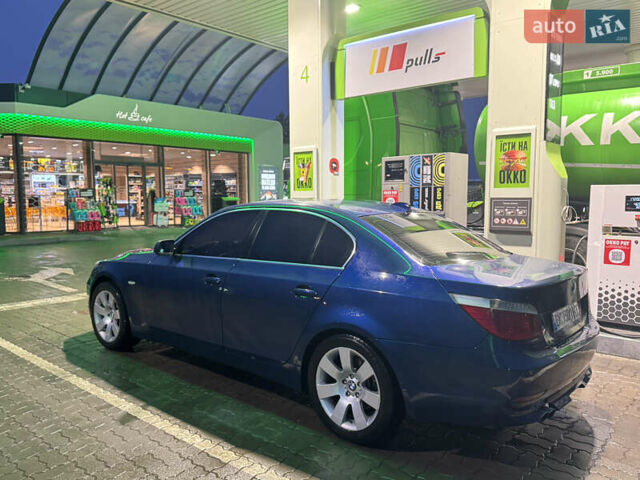 Синий БМВ 5 Серия, объемом двигателя 2.2 л и пробегом 388 тыс. км за 7500 $, фото 6 на Automoto.ua