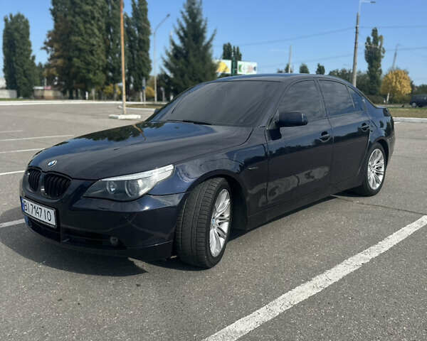 Синій БМВ 5 Серія, об'ємом двигуна 3 л та пробігом 447 тис. км за 10500 $, фото 3 на Automoto.ua