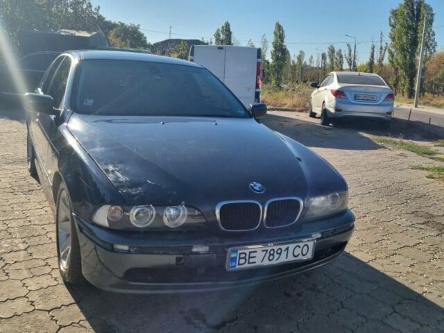 Синий БМВ 5 Серия, объемом двигателя 2.9 л и пробегом 287 тыс. км за 3995 $, фото 1 на Automoto.ua