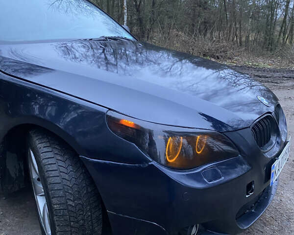 Синий БМВ 5 Серия, объемом двигателя 3 л и пробегом 500 тыс. км за 5300 $, фото 15 на Automoto.ua