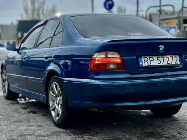 Синий БМВ 5 Серия, объемом двигателя 3 л и пробегом 200 тыс. км за 3300 $, фото 5 на Automoto.ua