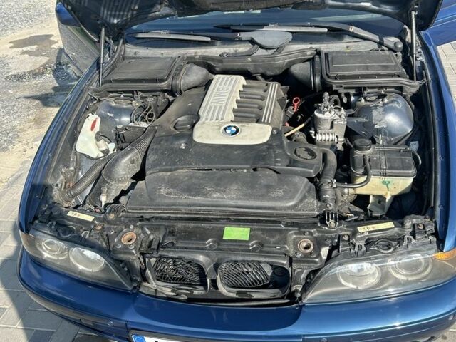 Синий БМВ 5 Серия, объемом двигателя 2.5 л и пробегом 350 тыс. км за 3500 $, фото 2 на Automoto.ua