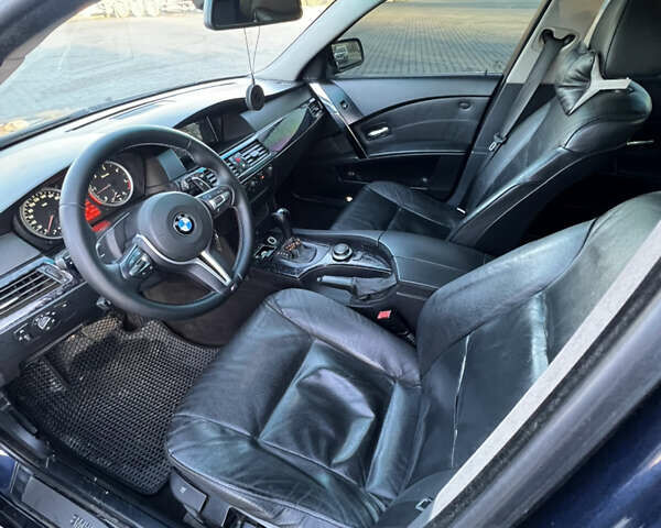 Синій БМВ 5 Серія, об'ємом двигуна 3 л та пробігом 279 тис. км за 9900 $, фото 28 на Automoto.ua