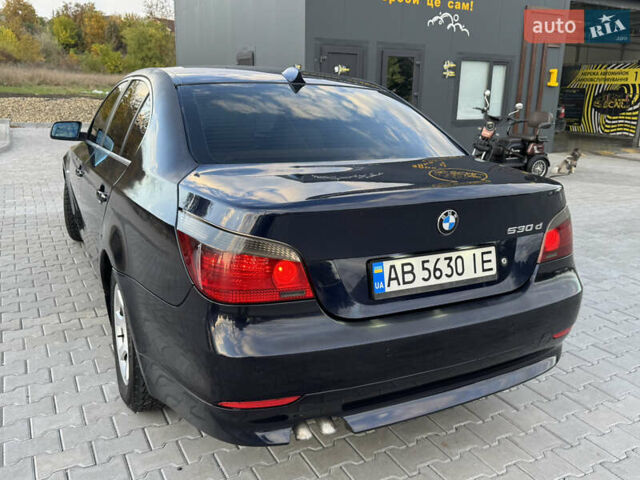 Синий БМВ 5 Серия, объемом двигателя 3 л и пробегом 302 тыс. км за 7700 $, фото 6 на Automoto.ua