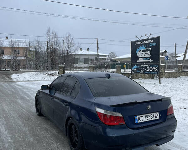 Синий БМВ 5 Серия, объемом двигателя 2.2 л и пробегом 200 тыс. км за 5850 $, фото 4 на Automoto.ua