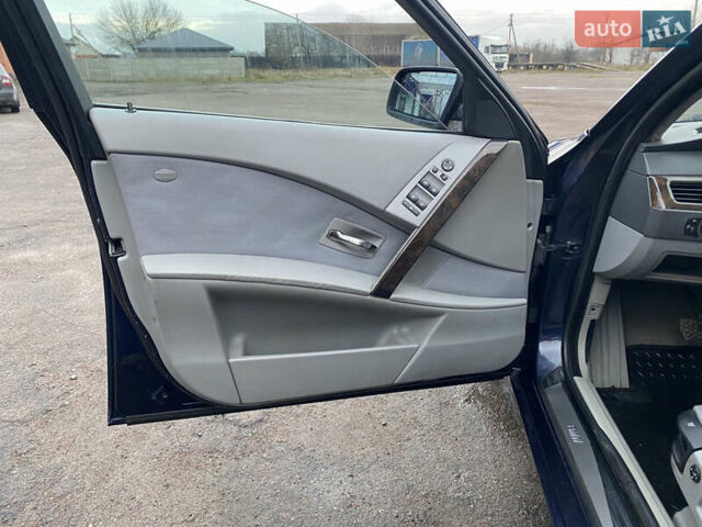 Синий БМВ 5 Серия, объемом двигателя 2 л и пробегом 393 тыс. км за 4200 $, фото 24 на Automoto.ua