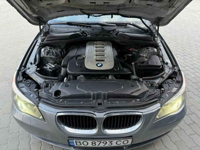 Синий БМВ 5 Серия, объемом двигателя 3 л и пробегом 368 тыс. км за 7450 $, фото 16 на Automoto.ua