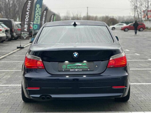 Синий БМВ 5 Серия, объемом двигателя 3 л и пробегом 379 тыс. км за 8490 $, фото 4 на Automoto.ua