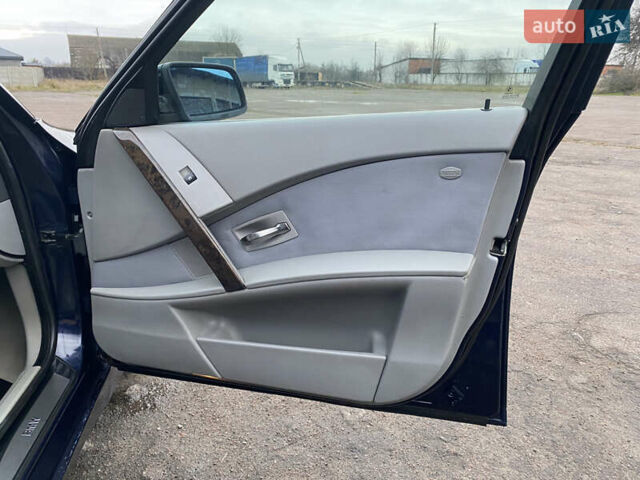 Синий БМВ 5 Серия, объемом двигателя 2 л и пробегом 393 тыс. км за 4200 $, фото 21 на Automoto.ua