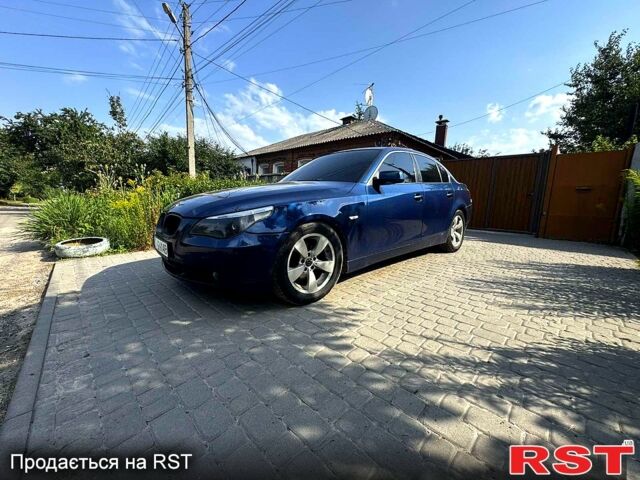 Синій БМВ 5 Серія, об'ємом двигуна 2.2 л та пробігом 180 тис. км за 6999 $, фото 1 на Automoto.ua