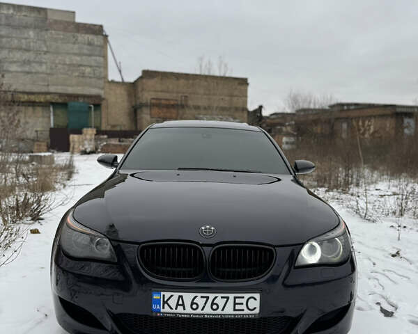 Синий БМВ 5 Серия, объемом двигателя 2.99 л и пробегом 430 тыс. км за 13500 $, фото 3 на Automoto.ua