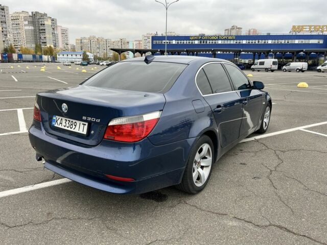 Синий БМВ 5 Серия, объемом двигателя 3 л и пробегом 274 тыс. км за 7800 $, фото 4 на Automoto.ua