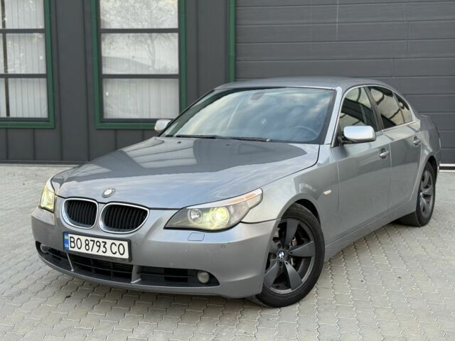 Синий БМВ 5 Серия, объемом двигателя 3 л и пробегом 368 тыс. км за 7450 $, фото 2 на Automoto.ua