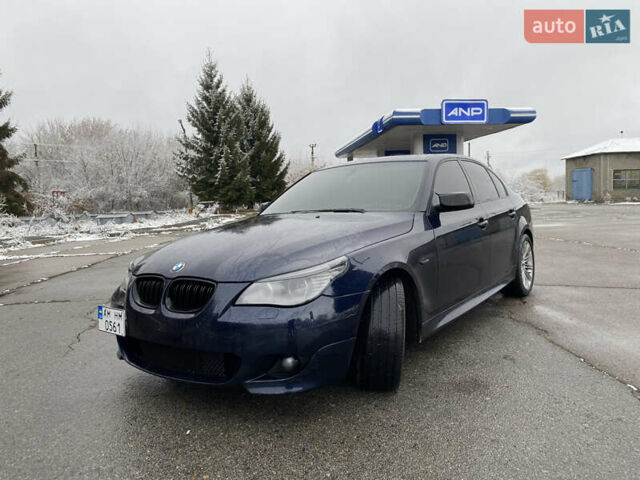 Синий БМВ 5 Серия, объемом двигателя 2.99 л и пробегом 466 тыс. км за 10500 $, фото 4 на Automoto.ua